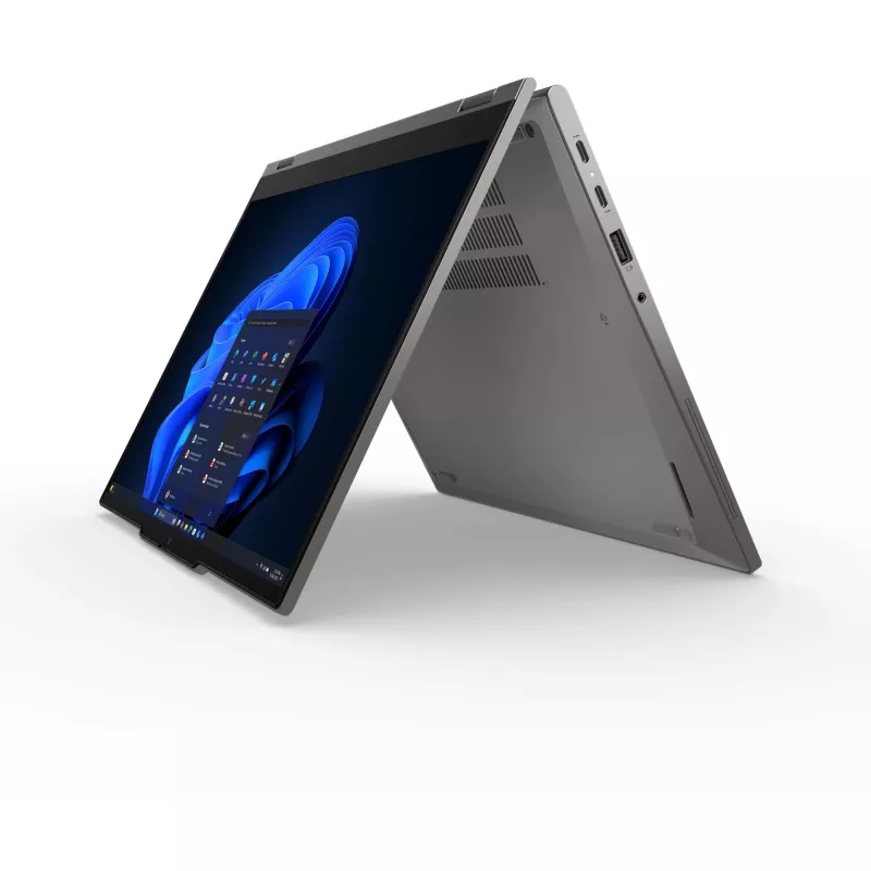 Lenovo ThinkPad L13 2-in-1 Gen 6 (Intel) 21R70023GE híbrido (2 em 1), Intel Core Ultra 5 225U, 33,8 cm (13,3 polegadas) WUXGA 1920 x 1200 ecrã tátil, 16 GB LPDDR5x-SDRAM, 512 GB SSD, Intel Graphics, 4G, Windows 11 Pro, teclado alemão, cinzento