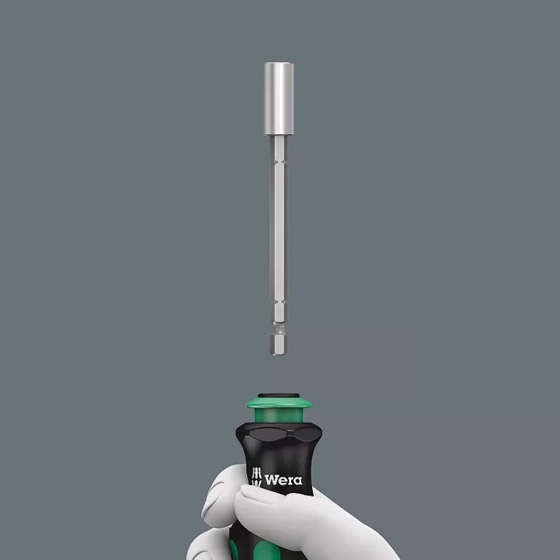 Wera Conjunto de 6 peças KK28 Kraftform compacto com pontas e chaves de fendas