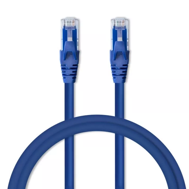 Cabo de rede QOLTEC 54534 2xRJ45 UTP CAT6 5m preto
