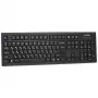 Teclado A4Tech KR-85 USB QWERTY US Inglês preto