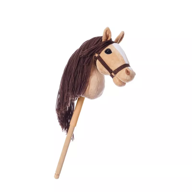 Cavalo de pau HOPPIHORSE Hobby Horse A4 bege