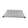 Prateleira de rack ALLNET ALL-S0002101, 19 polegadas (48,3 cm), 450 mm de largura, 550 mm de profundidade, prateado