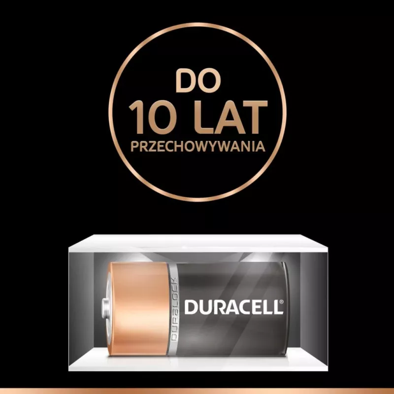 Pilha alcalina Duracell Basic C (LR14), embalagem de 2