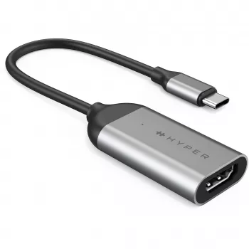 HYPER HD-H8K USB Type-C HDMI Aço inoxidável