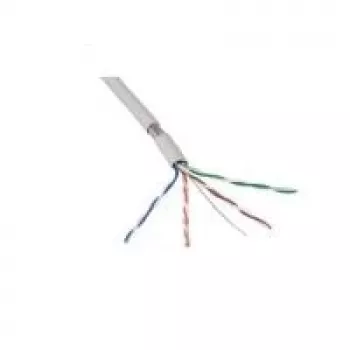 Cabo de instalação LogiLink, Cat. 5e, U/UTP, 100 m, cinzento 4 x 2 AWG 24/1, não blindado, bainha de PVC, fornecimento (CPV0019)