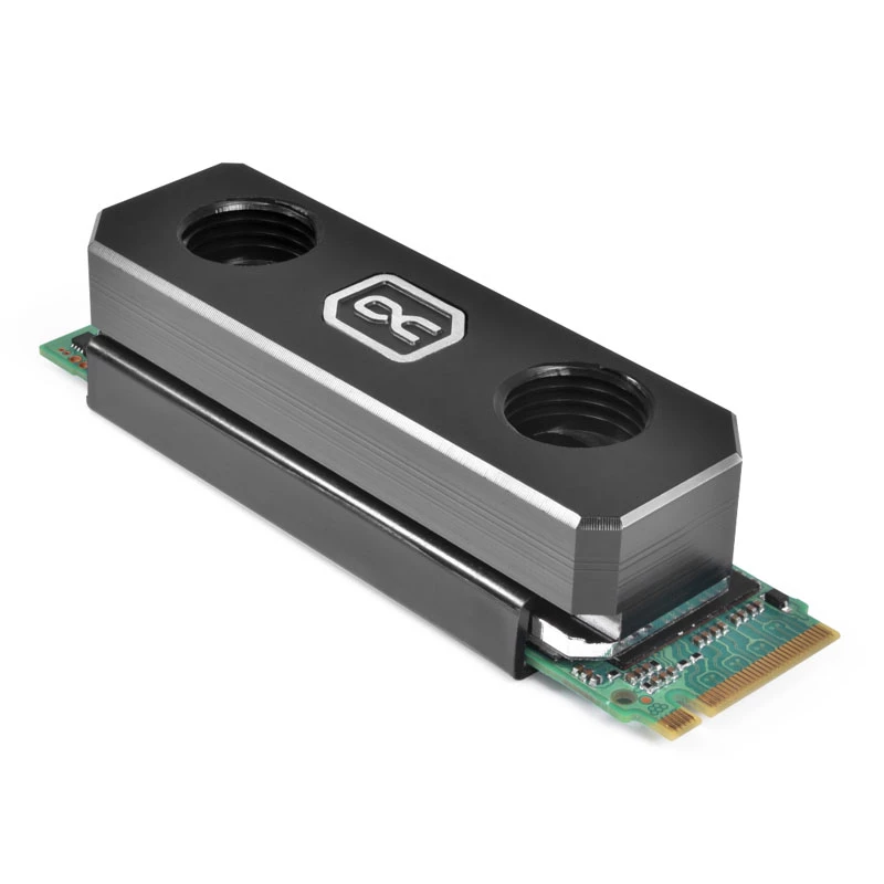 Dissipador de água para SSD Alphacool HDX Apex M.2 2280, acetal