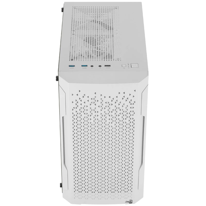 Caixa ATX AEROCOOL TRINITY MINI FRGB MICRO MINI TOWER COM PAINEL DE VIDRO (BRANCA)