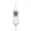 Cobertor elétrico Medisana HU 666 — individual, 1500×800 mm, 3 níveis de aquecimento, cabo amovível, lavável