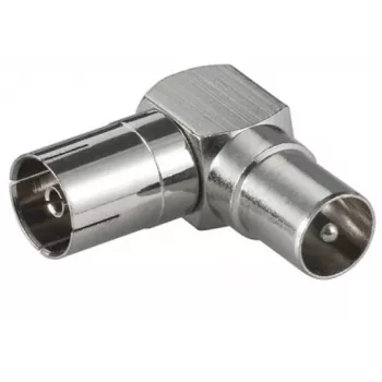 Adaptador de cabo Microconnect COAXADAPTERA Coax prateado