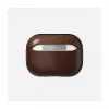 Capa Nomad Modern Leather Case — couro, microfibra, policarbonato, castanho