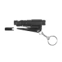 Ferramenta de emergência GUARD YC-004-BL — faca de cinto com apito, quebra-vidros, tecnopolímero, 75×35×15 mm, 100 g