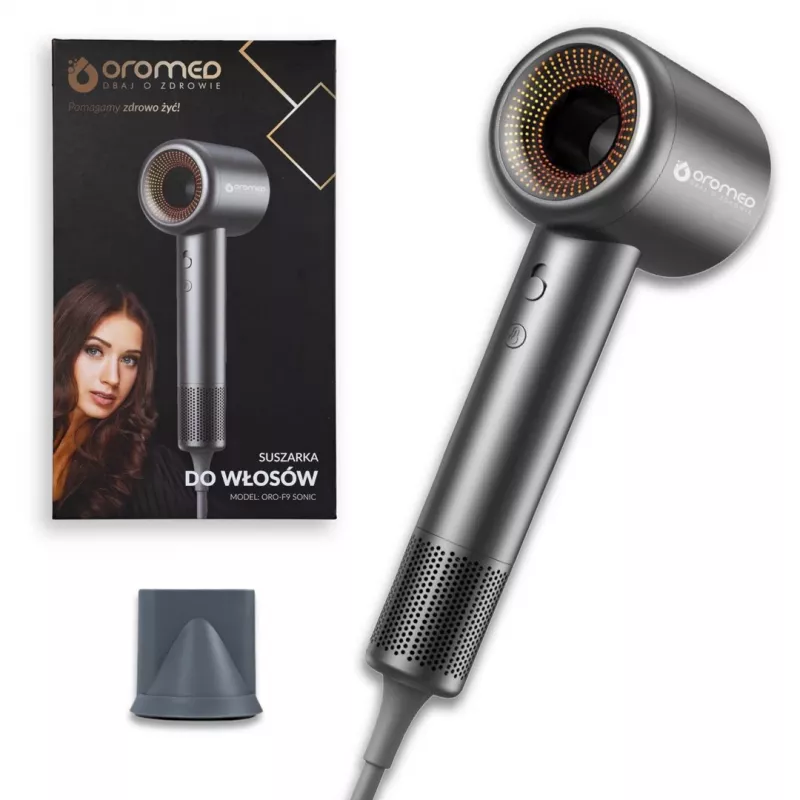 Secador de cabelo OROMED Gold F9 SONIC