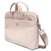 Mala para portátil Guess 4G Triangle Logo 16 rosa Saffiano - GUCB15P4TP