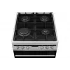 Placa de cozinha AMICA 57GcES3.33HZpTaA(Xx) PIZZA, 3 zonas de cozinha, controlo tátil, classe de eficiência energética A