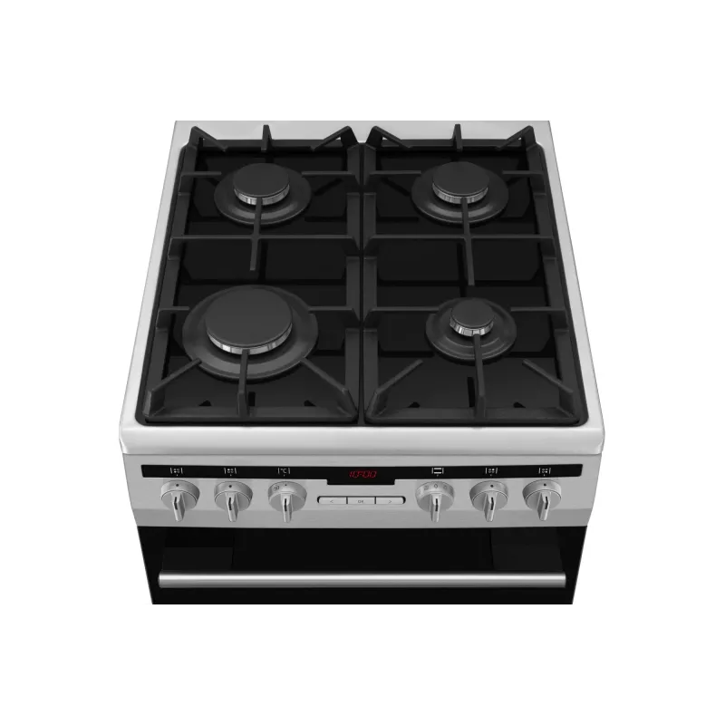 Placa de cozinha AMICA 57GcES3.33HZpTaA(Xx) PIZZA, 3 zonas de cozinha, controlo tátil, classe de eficiência energética A