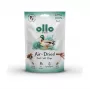Tiras de pato secas ao ar OLLO - guloseimas para cães - 80g