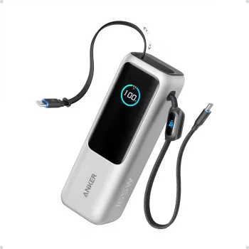 Carregador portátil Anker Power Bank 25K, A1695H41, 25000mAh