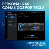 Teclado mecânico gaming com fios Logitech G915 X preto com iluminação RGB