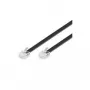Wentronic Goobay Cabo de ligação modular, preto, 3 m – ficha RJ12 (6P6C) para ficha RJ12 (6P6C) (50321)