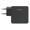 ANSMANN 247PD - fonte de alimentação - 45 Watt - 4700 mA - PD, QC 3.0 - 2 portas de saída (USB, USB-C) - preto (1001-0095)