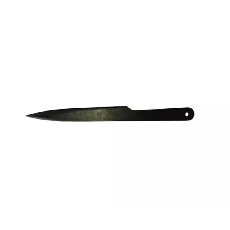Conjunto de facas de arremesso KAL22 KAL22-CZ — 3 facas de arremesso de aço pretas, lâmina 165 mm, comprimento 275 mm, peso 240 g