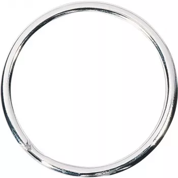 Argolas para chaves WEDO 2623030 metal 30 mm prateado niquelado embalagem de 100