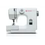 Máquina de costura semiautomática SINGER M1005 — 11 pontos, largura do ponto 4 mm, porta-bobina superior, braço livre, 2,5 kg