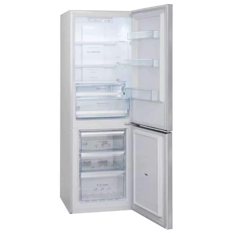 Combinado de frigorífico e congelador AMICA FK2695.2FT(E) — 269 l, congelador em baixo, branco, R600a