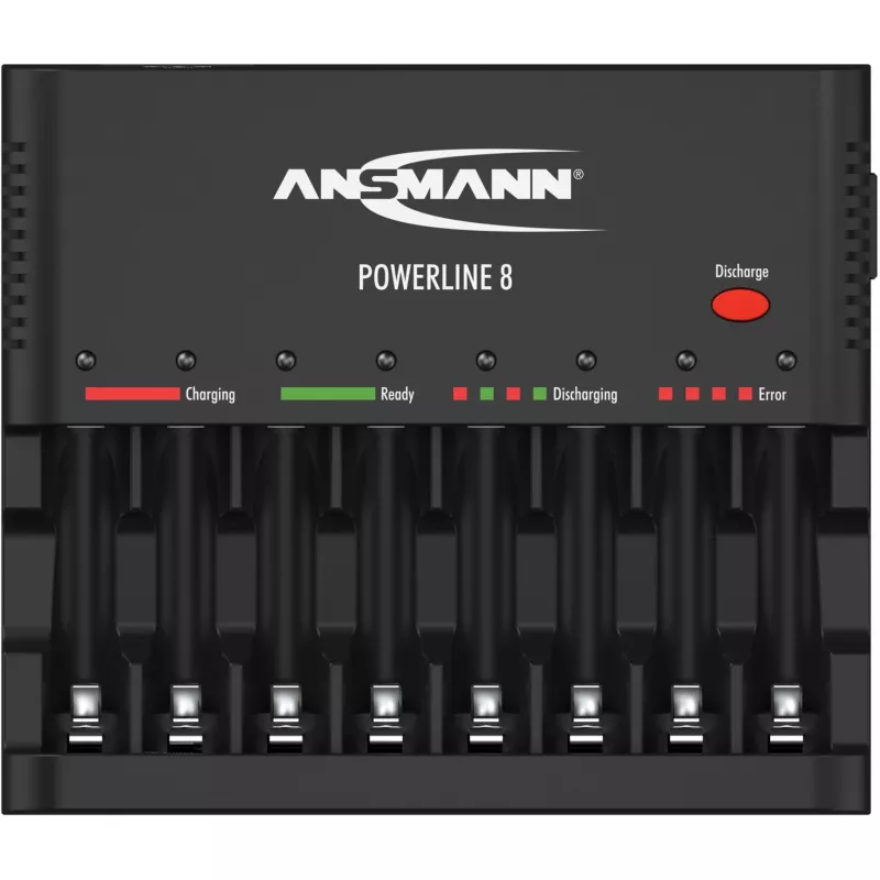 Carregador de bateria Ansmann Powerline 8