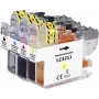 Pack combinado de tinta Renkforce substitui Brother LC-3211 (LC3211VALDR) compatível preto, ciano, magenta, amarelo RF-I-B-LC3211BKCMY RF-5718882 (RF-5718882)
