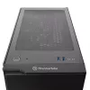 Thermaltake H100 TG torre MIDI preta