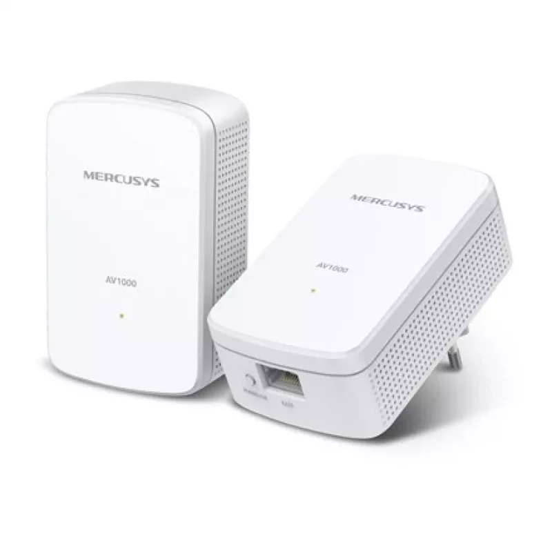 Mercusys | Kit inicial Powerline Gigabit AV1000 | MP500 KIT | 1000 Mbit/s | portas Ethernet LAN (RJ-45) 1