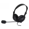 Headset gaming binaural com fios IBOX W1MV — circum-aural, 3,5 mm, cabo de 2 m, microfone de arco