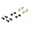 Barra de escovas DeLOCK 66750 cinzento metal nylon 19 polegadas