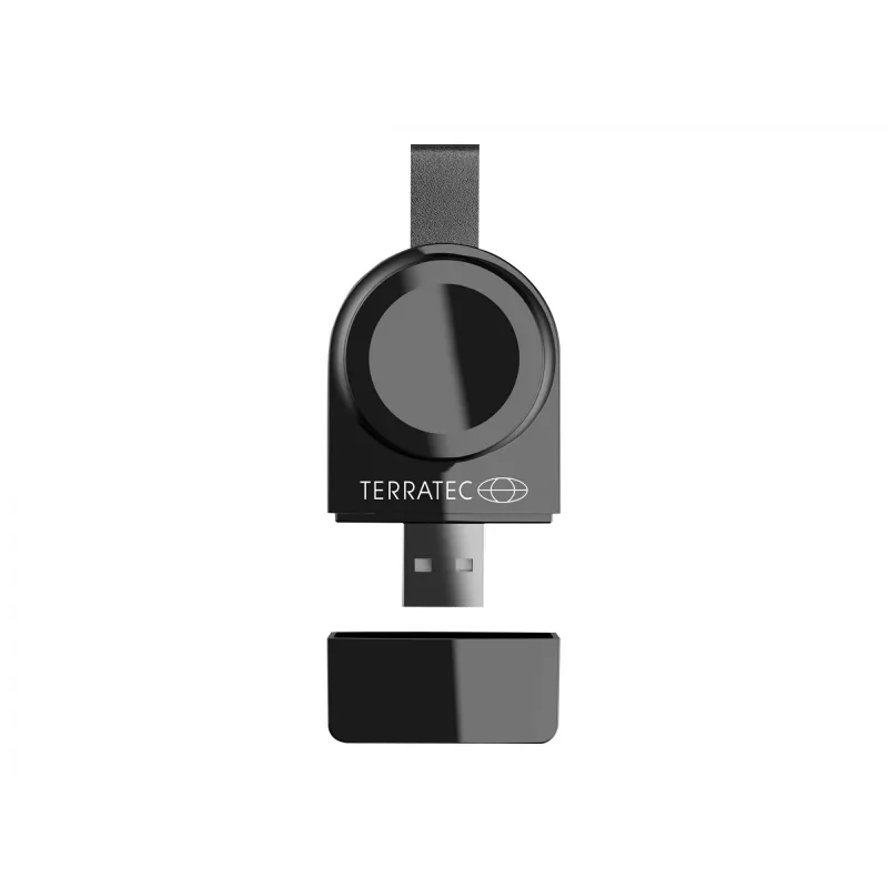 Carregador Terratec ChargeAIR Watch smartwatch preto USB interior