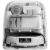Robô aspirador com função de lavagem DJI ROMO P (versão com depósito de água) — cinzento/branco, 0,26 l de pó, 4 l de água limpa / 3,2 l de água suja, bateria de 5000 mAh