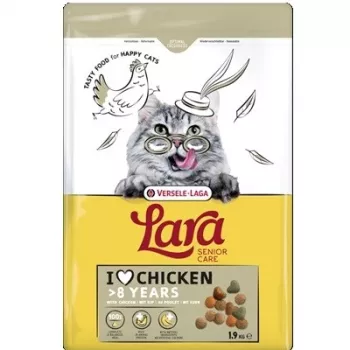 VERSELE-LAGA Lara Senior Chicken - Alimento seco para gatos - 1,9 kg