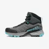Scarpa Rush TRK GTX Woman sapatos de caminhada para senhora, tamanho 38, Midgray/Aqua