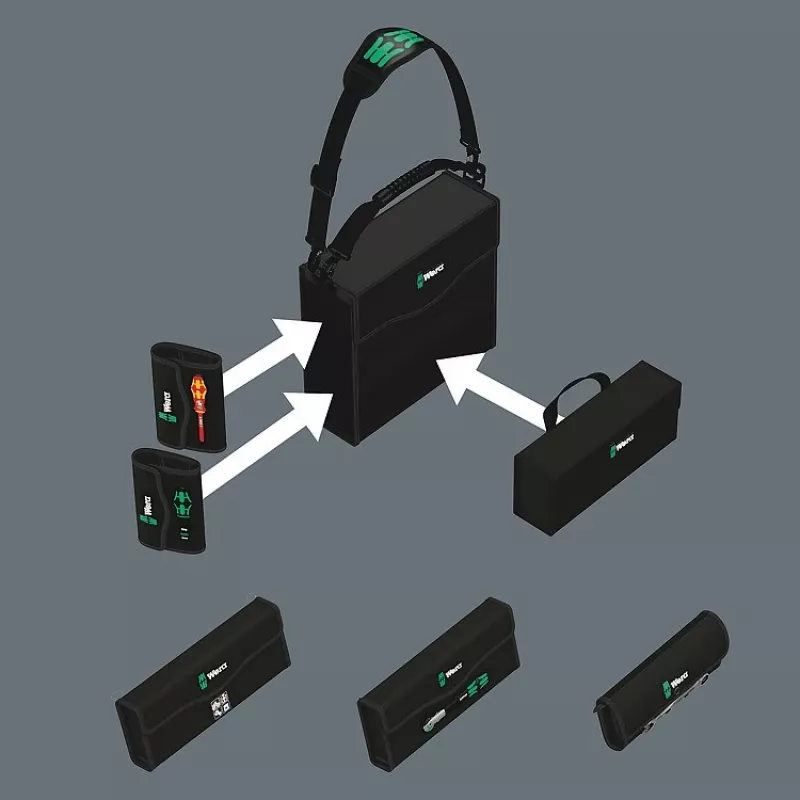 Wera 2go 05004350001 mala de equipamento