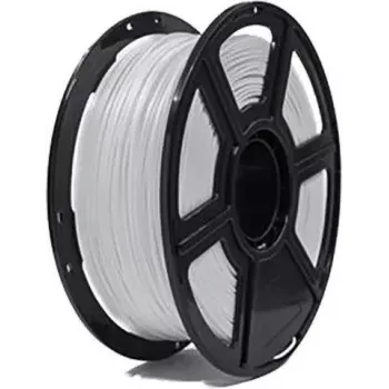 Filamento para impressora 3D Flashforge PETW1 PETG 1,75 mm 1 kg — branco