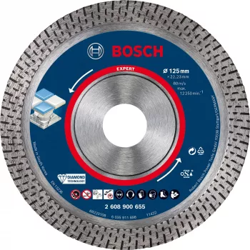 Disco de serra Bosch Expert HardCeramic 12,5 cm 1 unid.