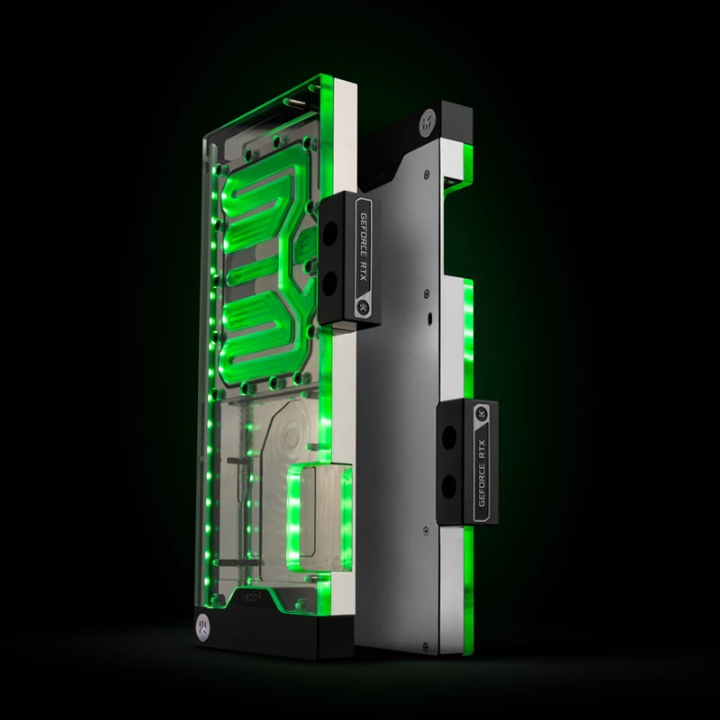 EK-Quantum Vector² FTW3 RTX 3080/90 backplate, níquel
