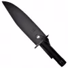 Cinema Classic Rambo I CC-H1 faca grande com bainha de couro, 360 mm, preta
