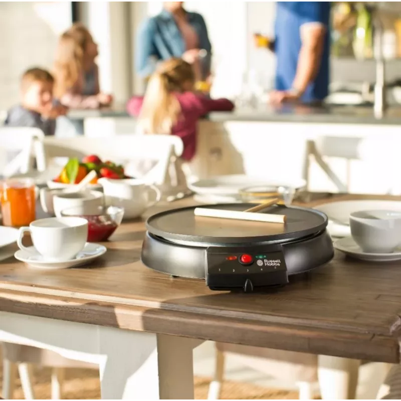 Máquina de crepes Russell Hobbs 20920-56 1 crepe(s) 1200 W Preto