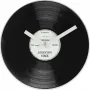 Relógio de parede NeXtime 5163 Little Spinning Time, Ø20 cm, preto