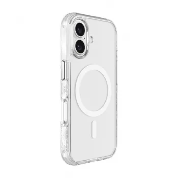 Capa LAUT CRYSTAL MATTER X para iPhone 16 transparente monocromático