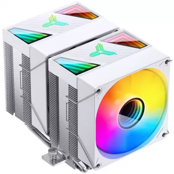 Jonsbo CR-1400 DV2 cooler de ar para CPU, 2 x 92 mm, branco