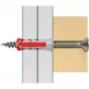 fischer bucha DUOPOWER 8x40 BigBox cinzento-claro/vermelho 450 unid. reutilizável (570549)