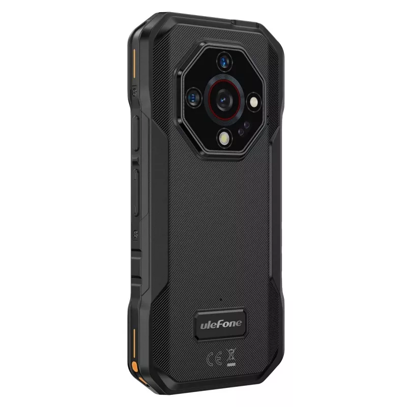 Smartphone UleFone Armor X32 Pro 5G 6,1 polegadas 8 GB RAM 256 GB armazenamento laranja brilhante