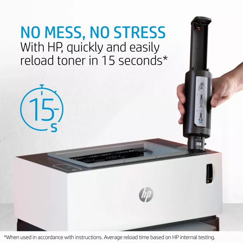 HP Original 103AD Neverstop Kit de recarga de toner preto, conjunto de duas cartuchos de toner